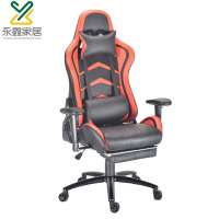 Fashional PC Reclining Gaming Adjustable Big Office Chair With Footrest