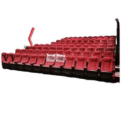 Comfortable fabric auditorium cinema chair,rocking back fabric church conference cinema theater chair