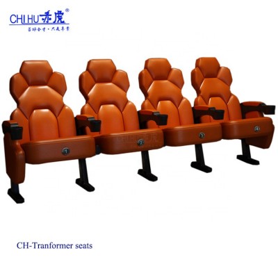 Commercial Furniture General Use and Synthetic Leather Material public cinema theater seats