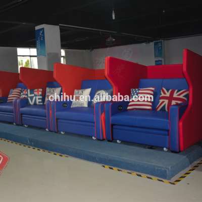 Newly high end home theater sofa,electric couple hall cinema sofa bed