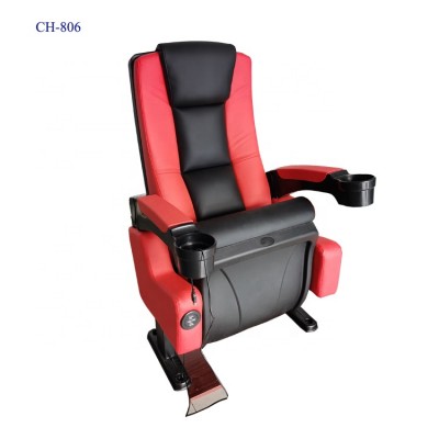 Wholesale leather folding cinema chairs,modern design commercial cinema furniture movie seats