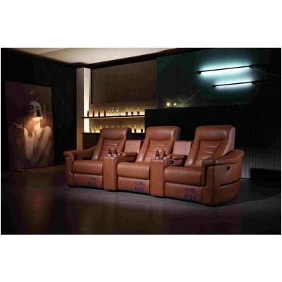 luxury genuine leather lazy boy reclining sofa sets living room recliner sofa set